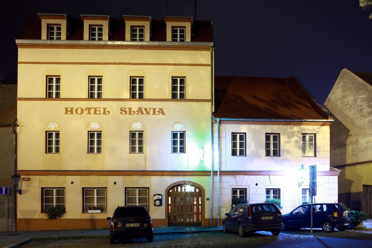 Klášterec nad Ohří Hotel Slavie מראה חיצוני תמונה